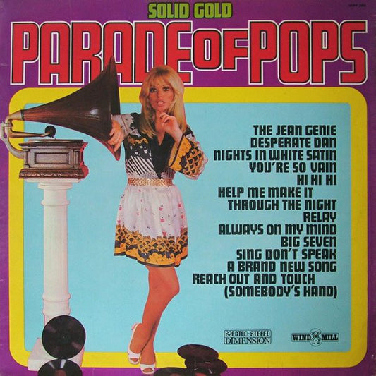 Unknown Artist - Solid Gold Parade Of Pops - Used Vinyl Record