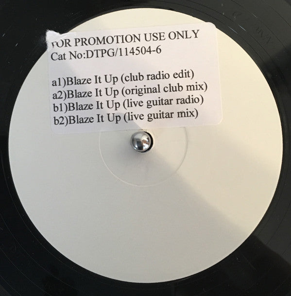 Pistol Grip - Blaze It Up - Used Vinyl Record 12"