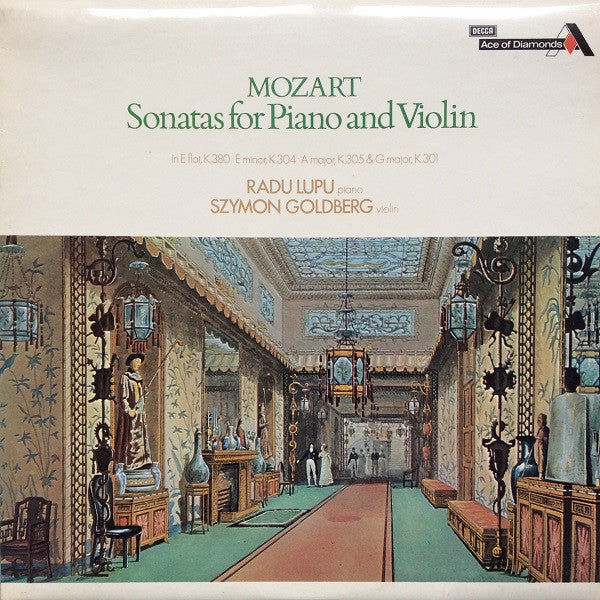 Wolfgang Amadeus Moz - Sonatas For Piano And Violin In E Flat, K.380