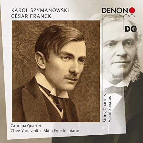 CARMINA QUARTET - SZYMANOWSKI/FRANCK STG QTETS - CD