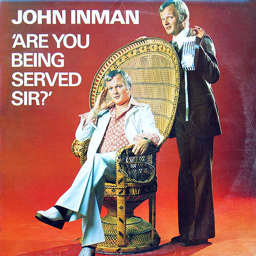 John Inman - Are You Being Served Sir? - Used Vinyl Record