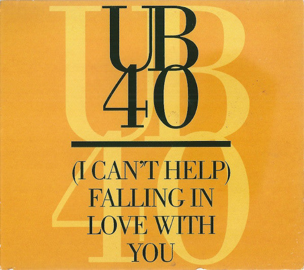 UB40 - (I Can't Help) Falling In Love With You - Used CD