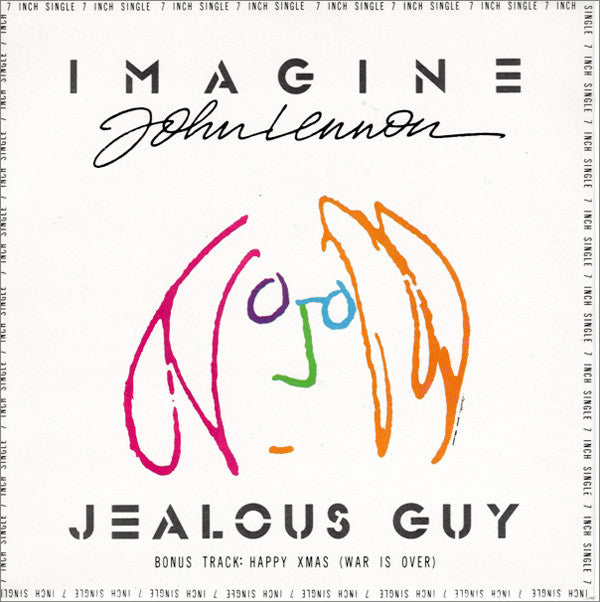 John Lennon - Imagine / Jealous Guy - Used Vinyl Record 7"
