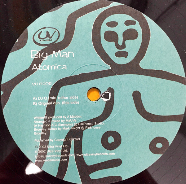 Big Man - Atomica - Used Vinyl Record 12"