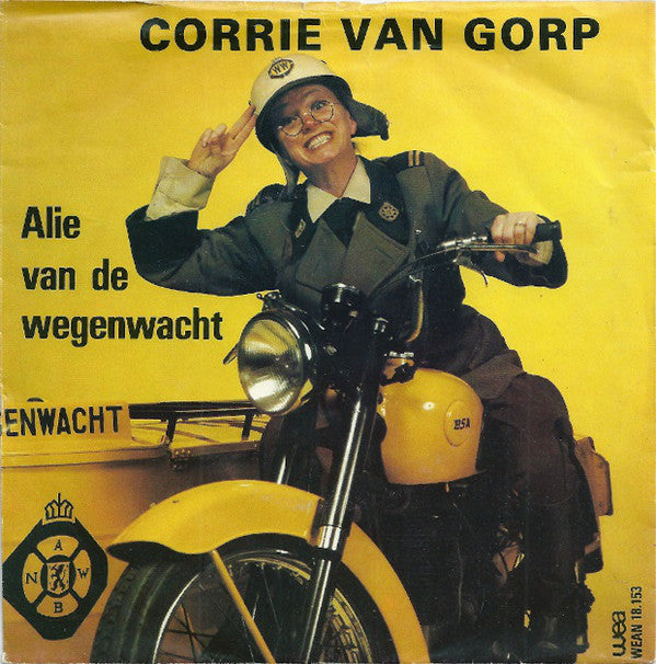 Corrie van Gorp - Alie Van De Wegenwacht - Used Vinyl Record 7"