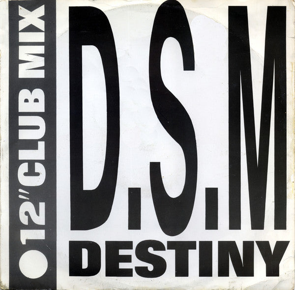 DSM - Destiny - Used Vinyl Record 12"