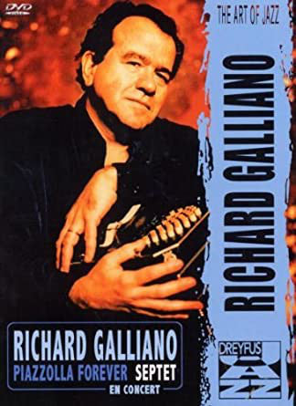 Richard Galliano Sep - Piazzolla Forever En Concert - New DVD