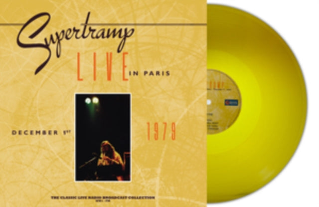 SUPERTRAMP - Live In Paris 1979 (Yellow Vinyl) - Vinyl Record
