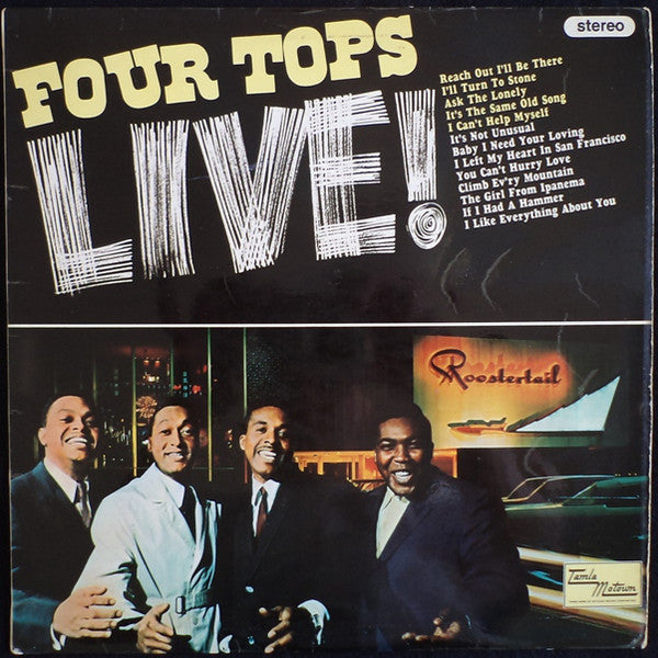 Four Tops - Live - Used Vinyl Record