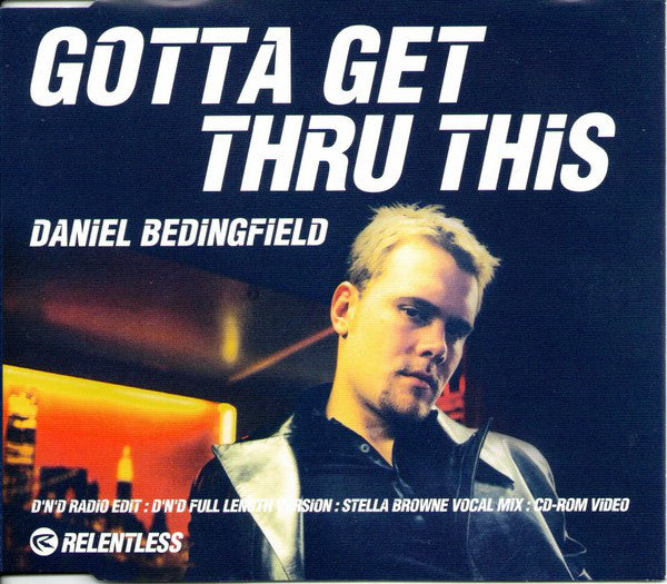 Daniel Bedingfield - Gotta Get Thru This - Used CD