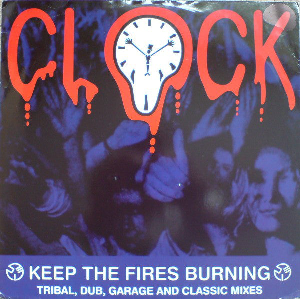 Clock - Keep The Fires Burning - Used Vinyl Record 12"