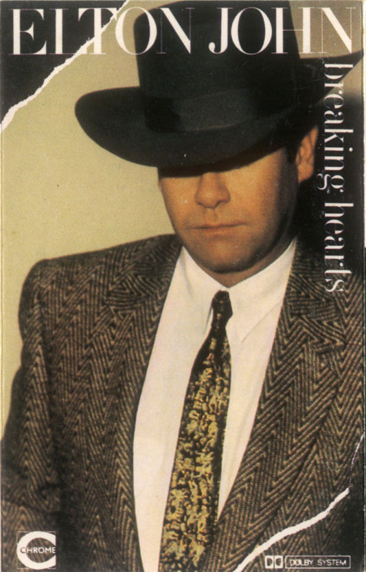 Elton John - Breaking Hearts - Used Cassette