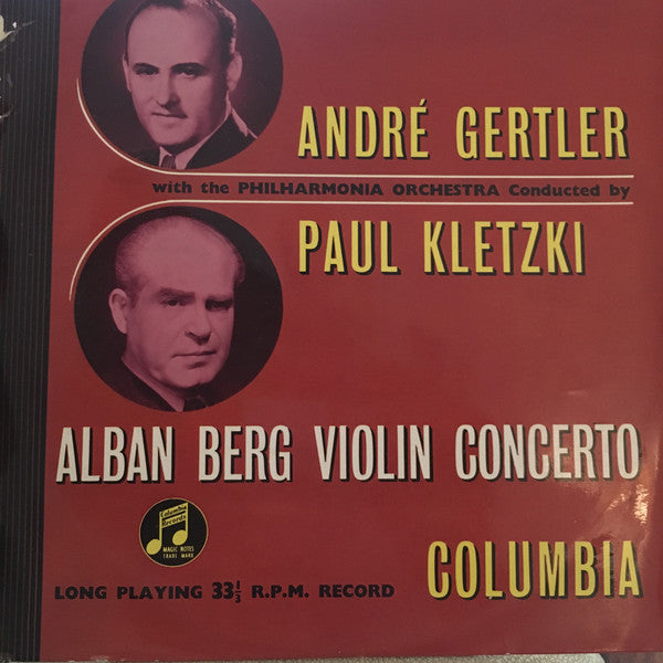 Alban Berg - Violin Concerto - Used Vinyl Record