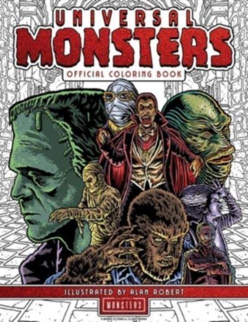 Universal Monsters: The Official Coloring Book - New Paperback