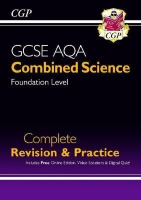 CGP Books - New GCSE Combined Science AQA Foundation Complete Revision