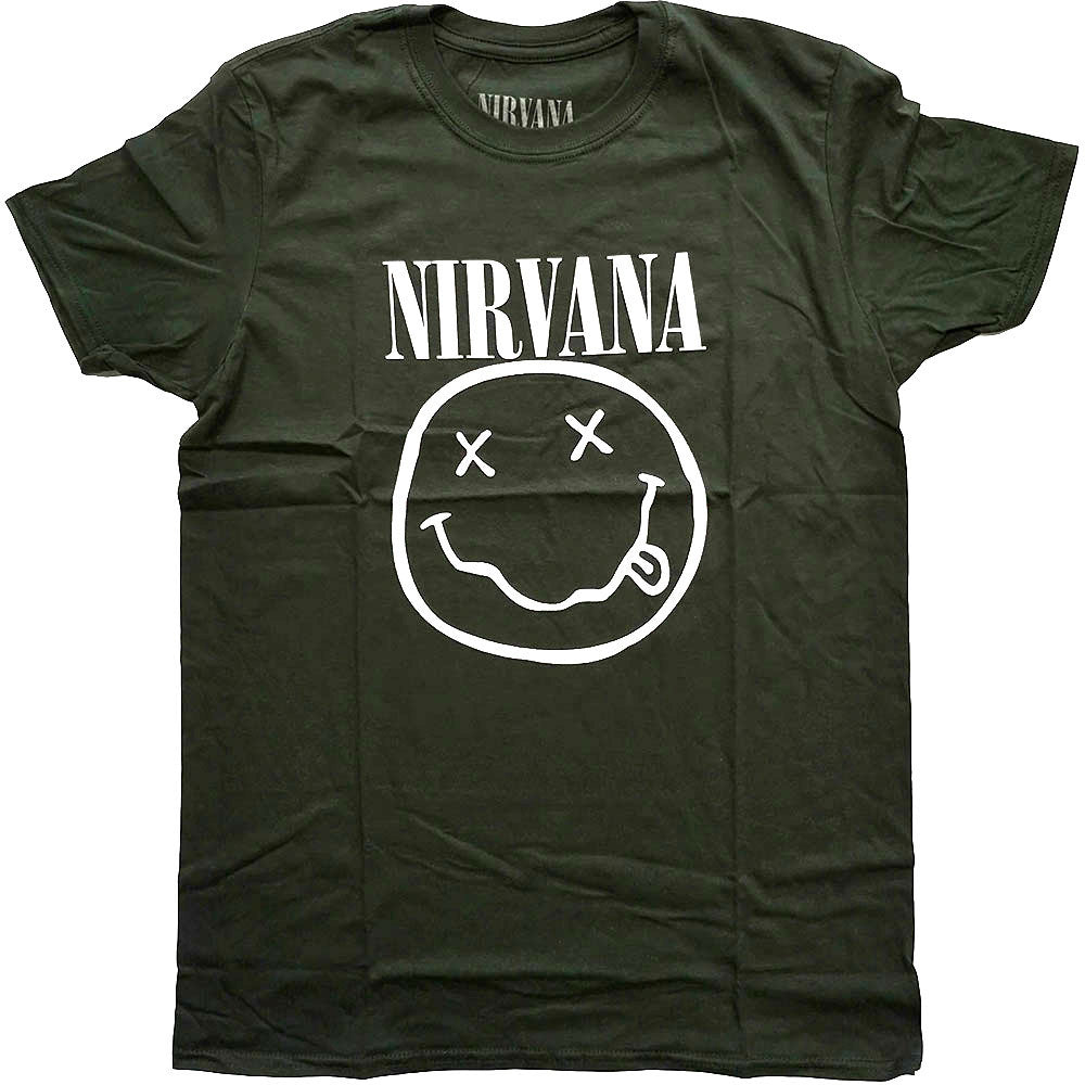 Nirvana - tshirt - Unisex - Short Sleeves - X-Large