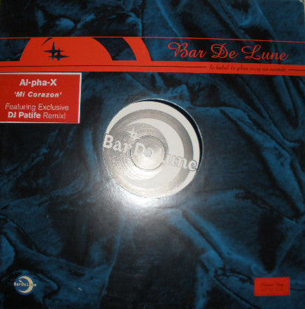 Al-Pha-X - Mi Corazon - Used Vinyl Record 12"