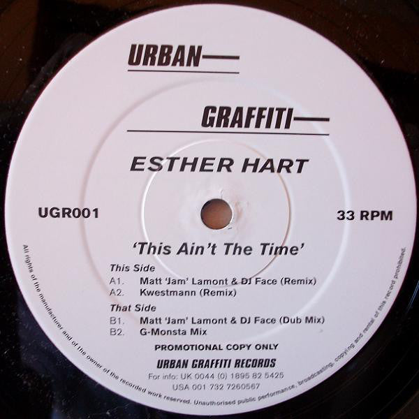 Esther Hart - This Ain't The Time - Used Vinyl Record 12"