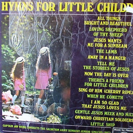 Sunbury Junior Singe - Hymns For Little Children - Used Vinyl Record