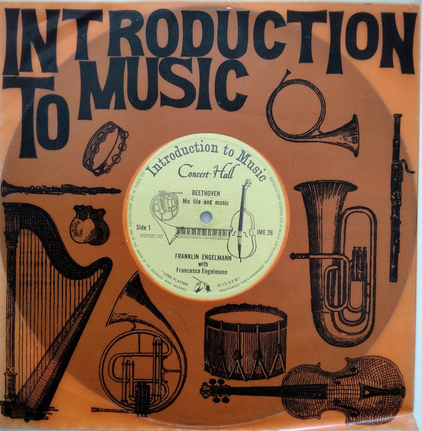 Franklin Engelmann - Beethoven - His Life and Music With - Used Vinyl