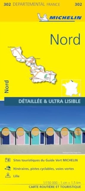 Michelin - Nord -  Local Map 302 : Map - New Sheet map