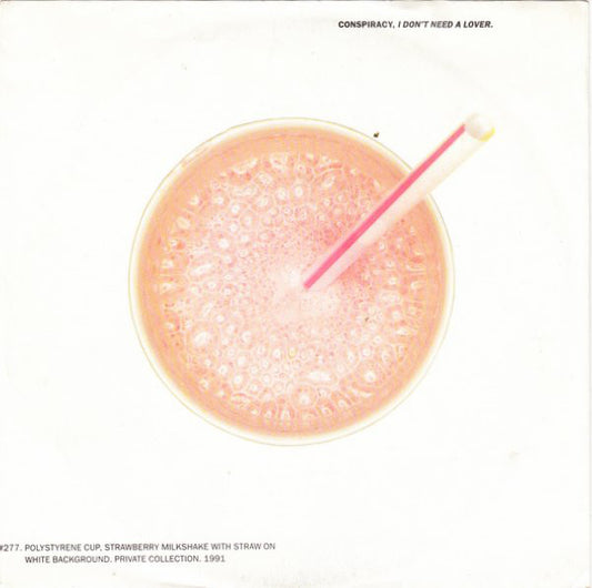 Conspiracy - I Don't Need A Lover - Used Vinyl Record 7"