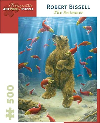 Robert Bissell - Swimmer :  500-Piece Jigsaw Puzzle - New Other mercha