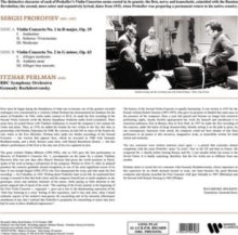 Itzhak Perlman - Prokofiev: Violin Concertos No - Vinyl Record VINYL