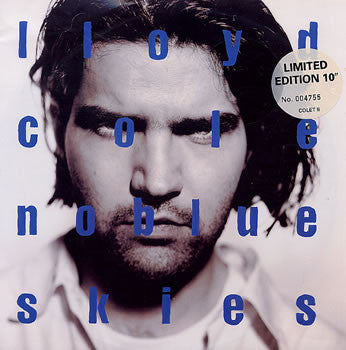 Lloyd Cole - No Blue Skies - Used Vinyl Record 10"
