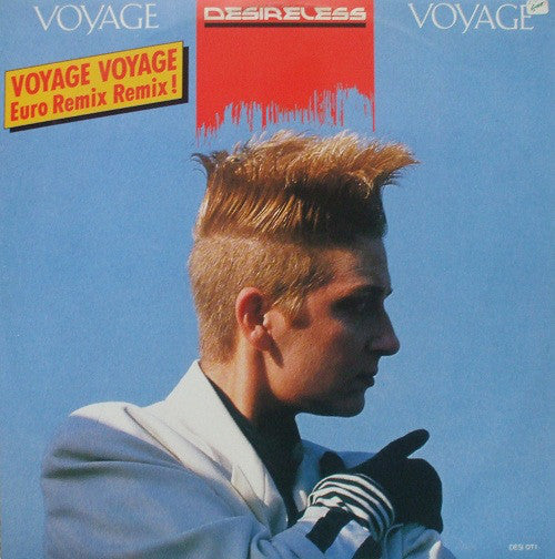 Desireless - Voyage Voyage (Euro Remix Remix) - Used Vinyl Record 12"