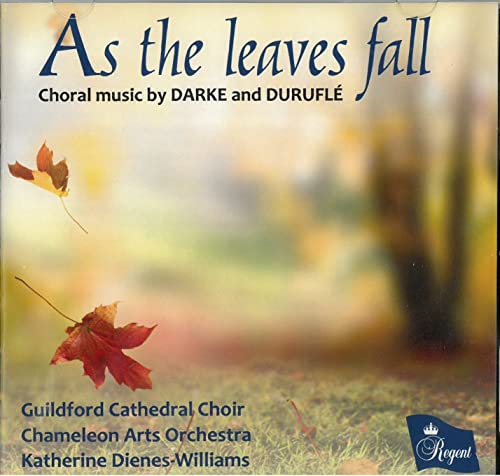 GUILDFORD CATHEDRAL - AS THE LEAVES FALL - CD