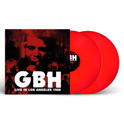 GBH - LIVE IN L.A. (2LP RED VINYL) - New Vinyl Record DLP