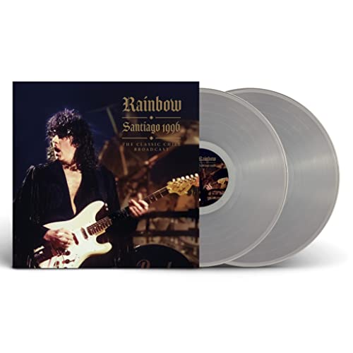 RAINBOW - SANTIAGO 1996 (CLEAR VINYL) DLP  (PREORDER FOR RELEASE DATE
