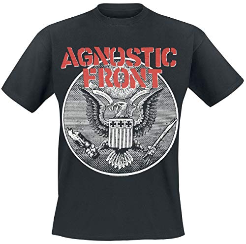 AGNOSTIC FRONT - AGAINST ALL EAG - tshirt - Size M - New T Shirt