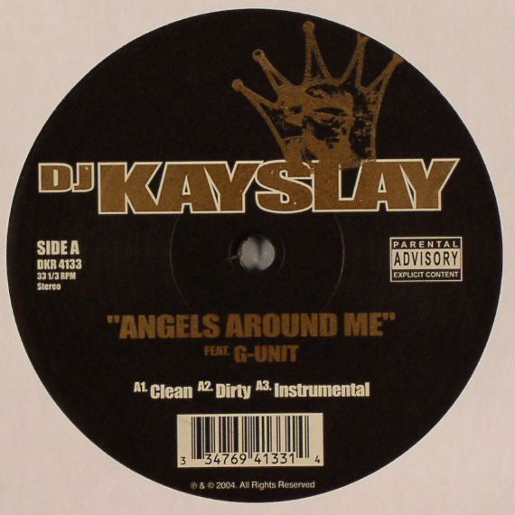 DJ Kay Slay - Angels Around Me / Untouchables - Used Vinyl Record 12