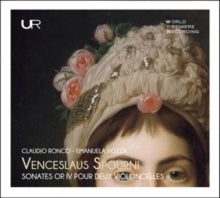 Venceslaus Joseph Spourni: Six Sonatas For Two Cellos - CD