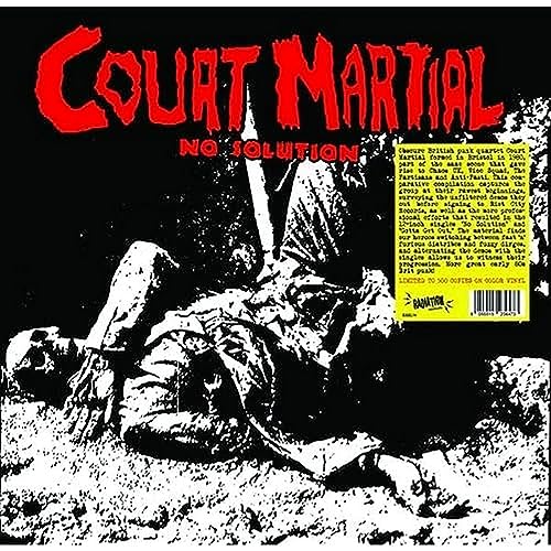 COURT MARTIAL - No Solution: Singles & Demos 1981/1982 (Teal Vinyl) -