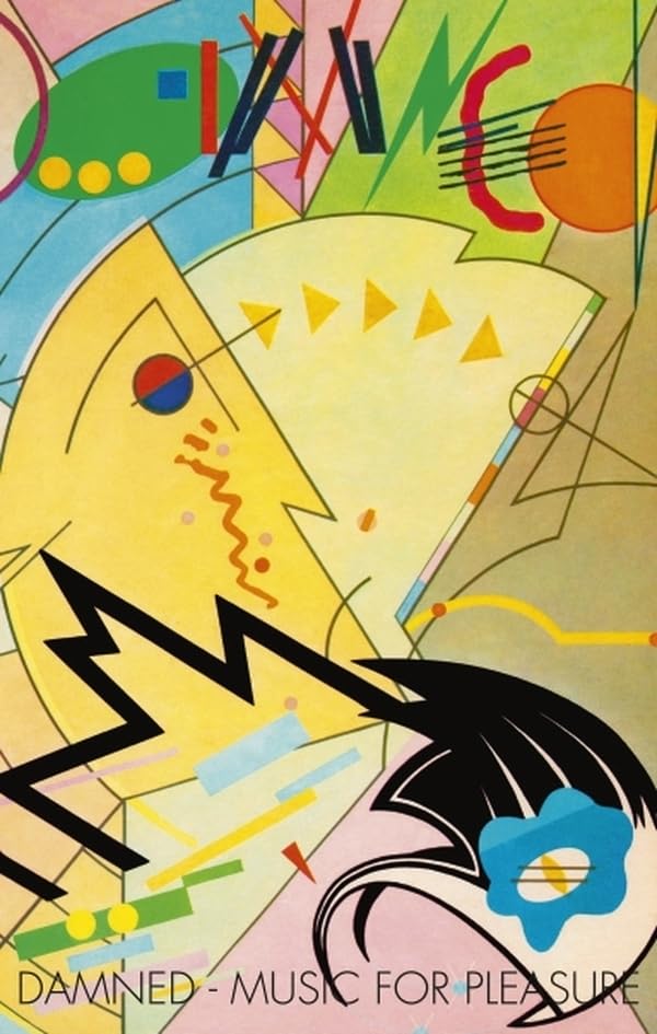 DAMNED - Music For Pleasure Cassette  RELEASE DATE 22/03/24 (THIS CAN