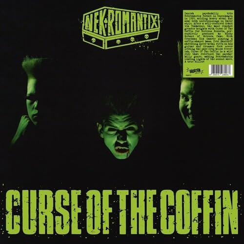 NEKROMANTIX - Curse Of The Coffin (Green Vinyl) - New Vinyl Record