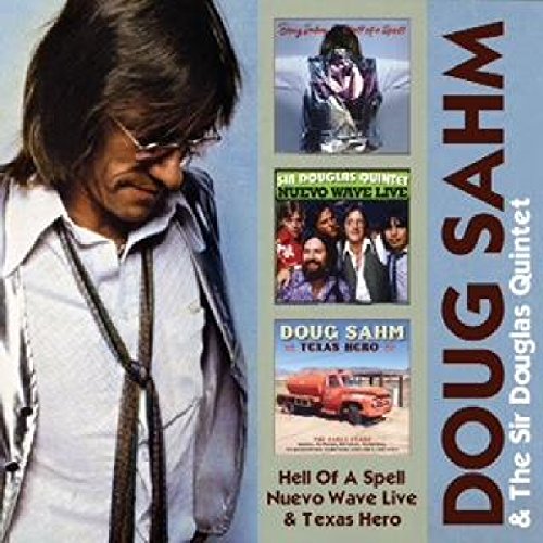 DOUG SAHM - HELL OF A SPELL/ NUEVO WAVE LIVE/ TEXAS HERO (2CD) - CD