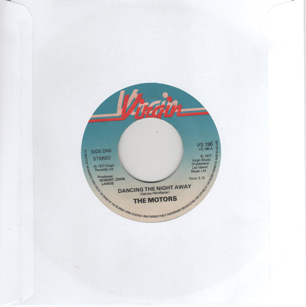 Motors - Dancing The Night Away - Used Vinyl Record 7"