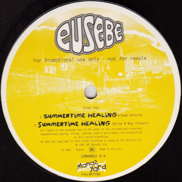 Eusebe - Summertime Healing - Used Vinyl Record 12"