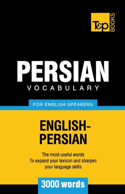 aranov - Persian vocabulary for English speakers - 3000 words - New pa