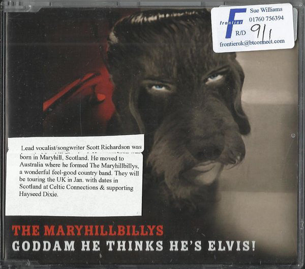 Maryhillbillys - Goddam He Thinks He's Elvis! - Used CD