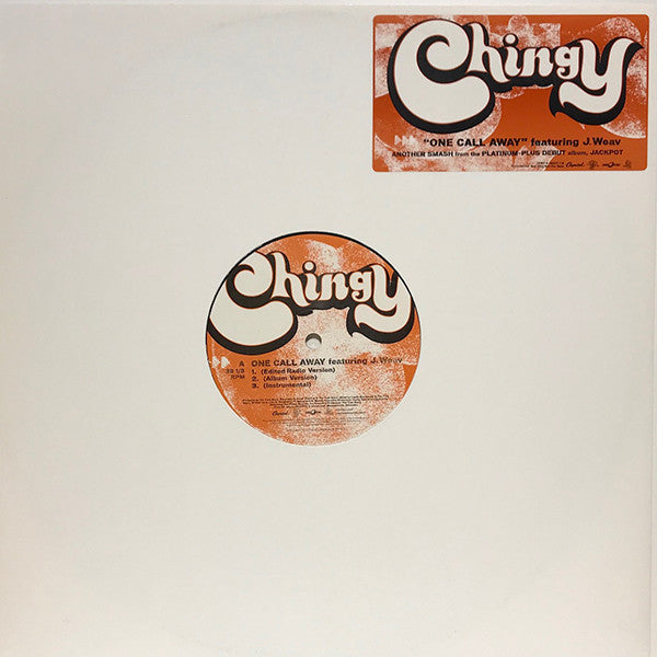 Chingy - One Call Away / Bagg Up - Used Vinyl Record 12"