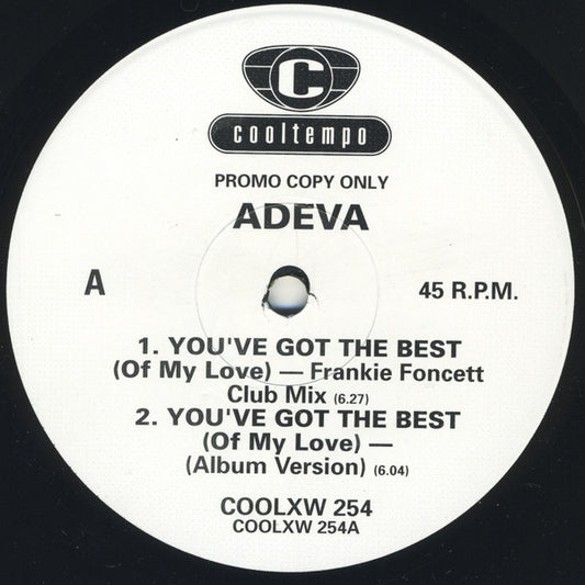 Adeva - You've Got The Best (Of My Love) - Used Vinyl Record