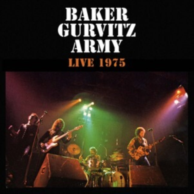BAKER GURVITZ ARMY - LIVE 1975 REMASTERED AND EXPANDED CD EDITION CD  RE