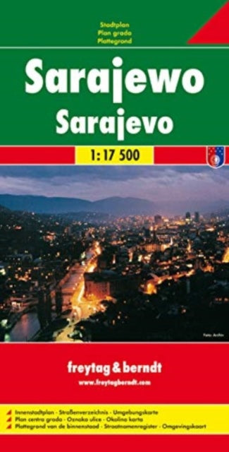 Sarajevo Map 1:17.500 - New Sheet map