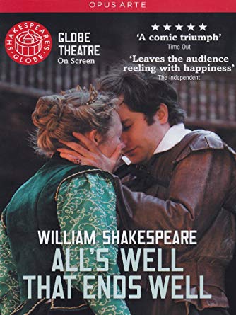 All's Well That Ends Well: Globe Theatre - New DVD