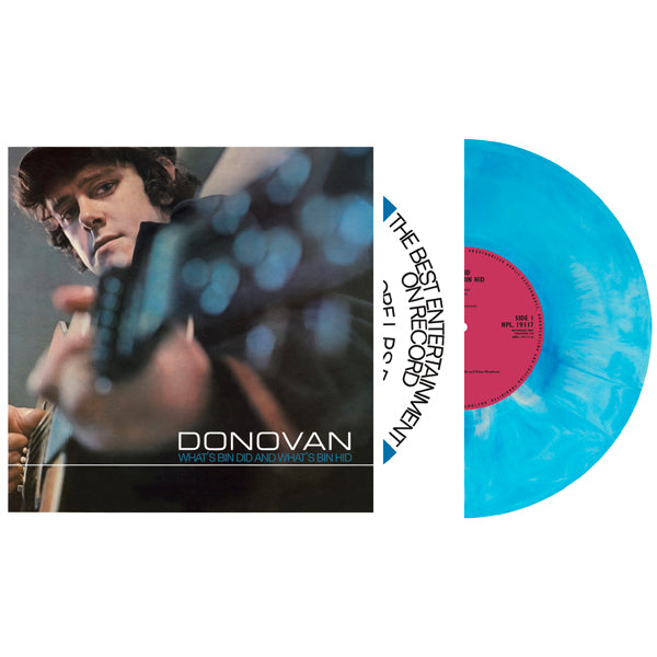 DONOVAN - WHAT'S BIN DID & WHAT'S BIN HID (BLUE & WHITE) - Vinyl Recor